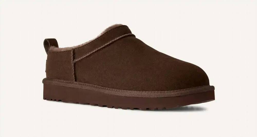 NEW UGG women's classic micro shoe in dusted cocoa